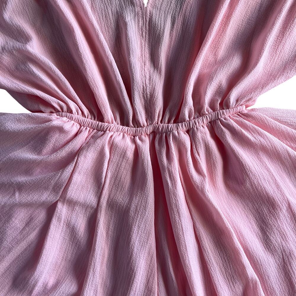 Sexy Pink Open-Back Romper Dress – Fits Small - Made in Peru - Picture 11 of 12